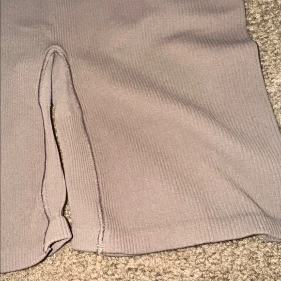 SPANX taupe ribbed bodysuit - Picture 2 of 6